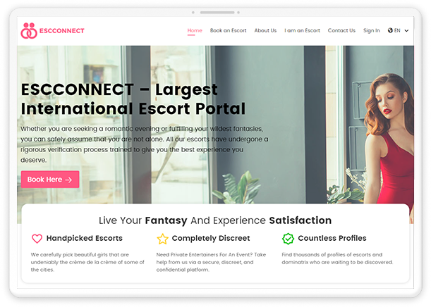 Escorts Web panel's